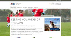 Desktop Screenshot of jltsport.com.au