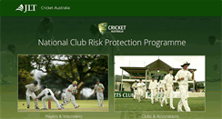 Desktop Screenshot of cricket.jltsport.com.au